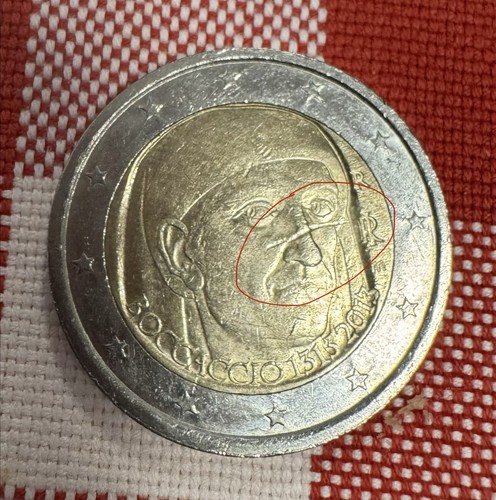 Moneta euro rara - moneta, 2
