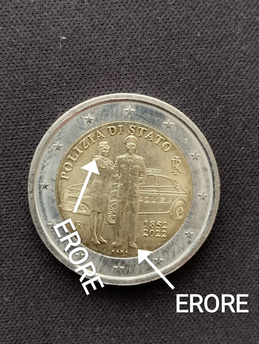 Moneta italia euro 2022 - moneta,
