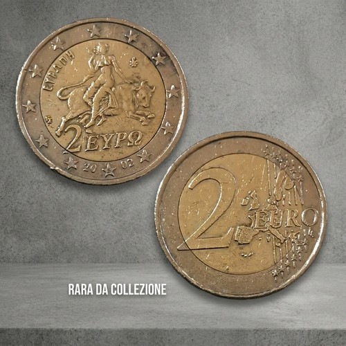Moneta euro grecia 2002 - moneta,