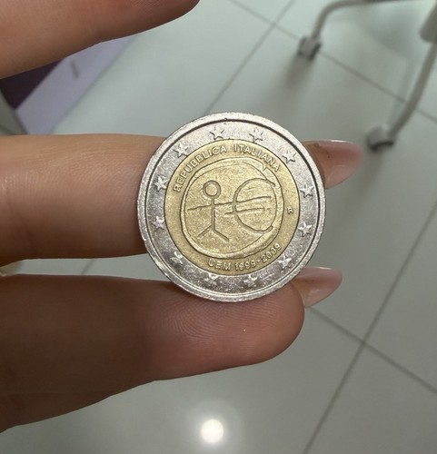 Moneta rara euro della - da,