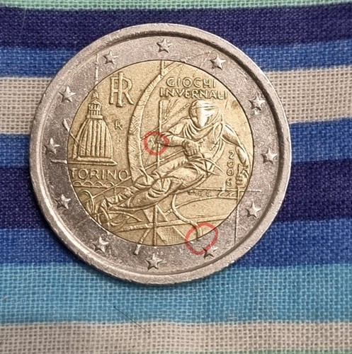 Rara moneta euro - euro, giochi