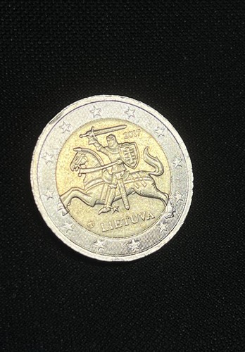 Moneta rara euro lietuva - moneta,