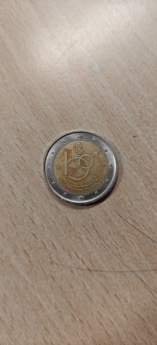 Moneta euro rara 100 anni - rara,