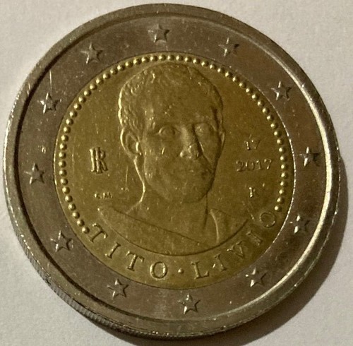Moneta rara euro tito livio - rara,