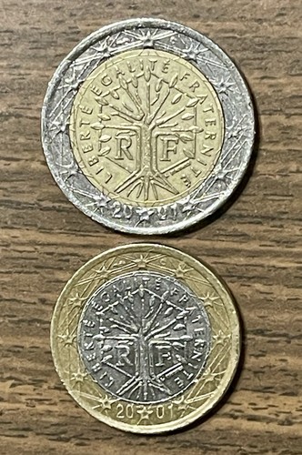 Monete 2 euro - monete, francia