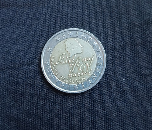 Moneta slovenia euro rara - slovenia, 2