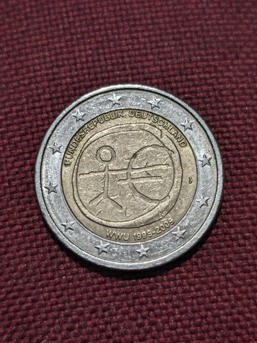 Moneta euro rara tedesca - euro,
