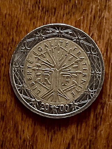 Moneta euro francia - moneta, 2
