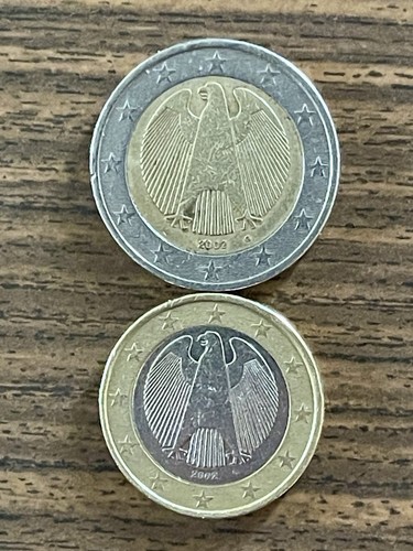 Monete 2 euro della - monete, da