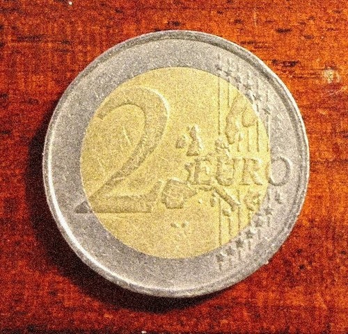Moneta euro rara beatrix - da, 2