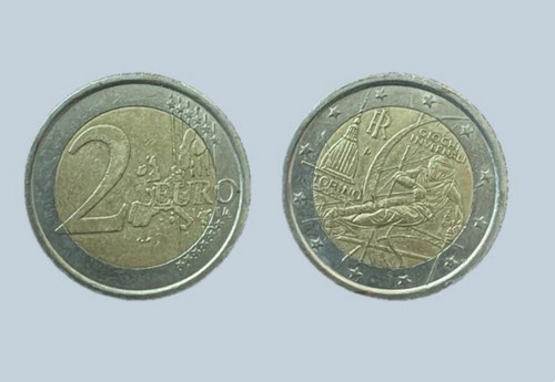 Moneta euro giochi - da, 2