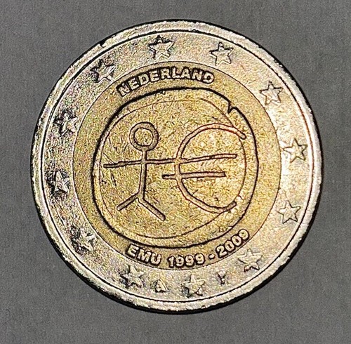 Moneta euro rara - da, 2