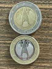 Monete da 1 e 2 Euro della