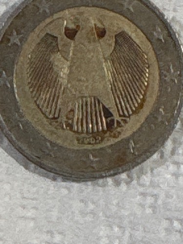 Moneta rara euro germania - moneta, 2